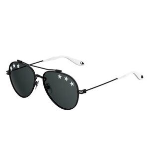 Givenchy Black Sunglasses with Star Accents